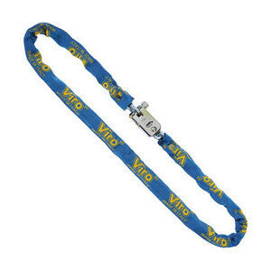 Viro Catena Con Lucchetto Morso 1.4238 150 Cm Acciaio Manganese