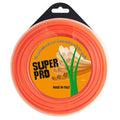 Filo Decespugliatore Quadro Professional 4mm x 25m Arancio