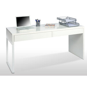 Kit Portacomputer Touch 138x50x75 cm Bianco Lucido