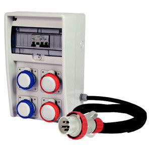 Quadro Elettrico FME ULISSE 250 ASC 74.321 Monofase + Trifase IP65/IP67 9kW