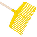 Scopa per Raccolta Olive 22 Denti in Polipropilene 39 cm