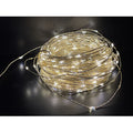 Catena Luminosa 180 Gocce Led Con Giochi Luce Bianco Caldo