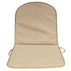 Cuscino Schienale Basso Double Face Tortora 41x41x6 cm Confezione 8 Pezzi