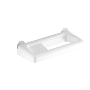 Gedy Junior 8012 Portasciugamani 30 Cm Con Portasapone Bianco
