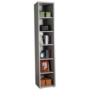 Libreria Pratico 44x35,7x217cm Cemento LB4802