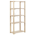 Scaffale In Pino Nova 5 Ripiani 76,5X38,5X174,5 Cm