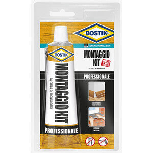 Bostik Montaggio Kit Professionale Colla Extra Forte 125g Confezione 12 Pz