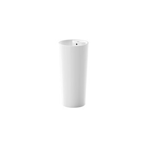 Lavabo Freestanding Ceramica Bianco 40x40x88cm Drop