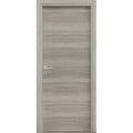 Porta Microtec Rovere Grigio 60x210 Telaio MDF Coprifilo Telescopico Anuba