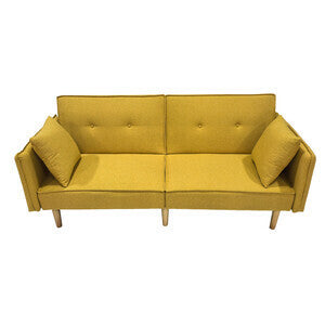Divano Letto Relaxa Yellow 187x91x83 cm