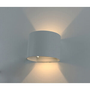 Gandalf Applique Led Bianco 2x5W 4000K IP54