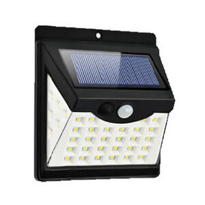 Lampada Solare con Sensore Crepuscolare e PIR 6 Pz