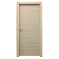 Porta Microtec 80x210 cm Rovere Sbiancato con Telaio MDF e Coprifili Telescopici