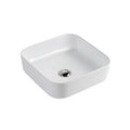 Lavabo da Appoggio On Board Ceramica Bianco 39x39x14 cm