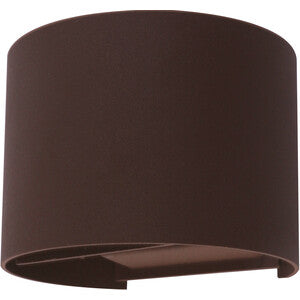 Gandalf Applique Led Marrone 2x5W 4000K IP54