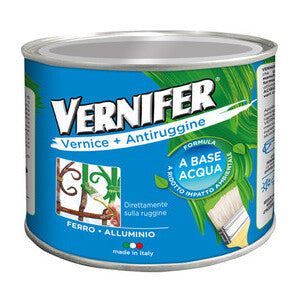 Vernifer Antiruggine Grigio Perla Brillante 500ml