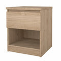 Kit Comodino Naia 1 Cassetto Rovere 40x40x49,5 cm