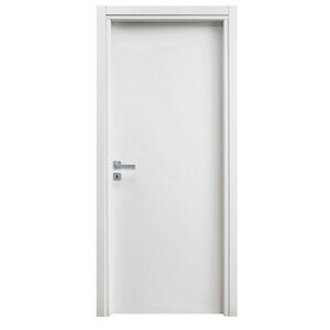 Porta Microtec Bianco 60x210 Telaio MDF Regolabile Cerniere Anuba