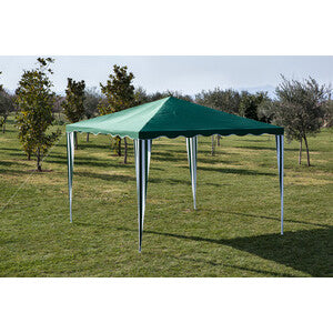 Gazebo Tangeri 2x2m Acciaio Telo Poliestere Verde