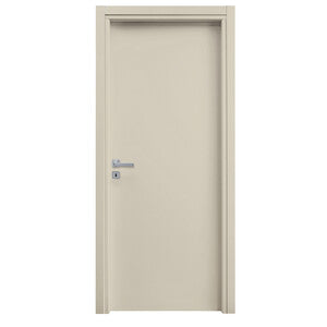 Porta Microtec Sabbia 70x210 Telaio MDF Coprifili Cerniera Anuba