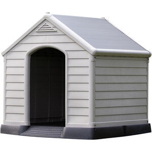 Keter Grand Hotel Cuccia per Cani 99x99x99 cm Beige/Nero