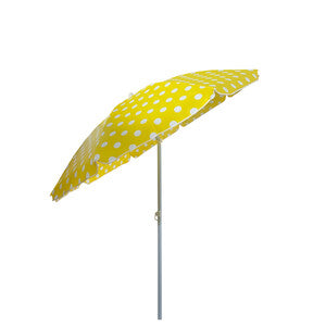 Ombrellone da Spiaggia Beachbrella 180cm 8 Stecche Giallo