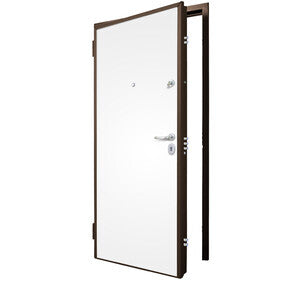 Porta Blindata Classe 3 Bianco 90x210 Dx/Sx con Controtelaio
