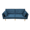 Divano Letto Relaxa 187x91x83 cm Blu