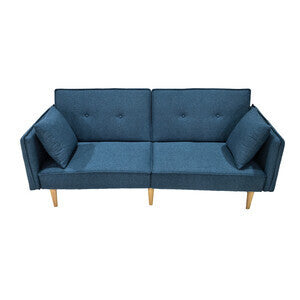 Divano Letto Relaxa 187x91x83 cm Blu