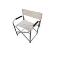Sedia Regista Playa Alluminio Bianco