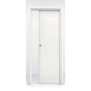 Porta Scorrevole 2 Luci 70x210 Laccata Bianca