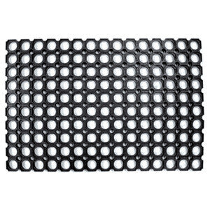 Zerbino Robustus PVC Componibile Nero 40x70 cm