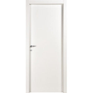 Porta Microtec 70x210 cm Bianco con Telaio MDF e Guarnizione