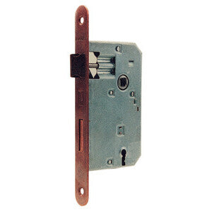 Patent Serratura Q.8/70 Bronzata 45mm Piastra Tonda