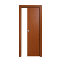 Porta Microtec Scorrevole Ciliegio 60x210 Telaio MDF Coprifilo Telescopico
