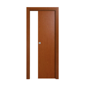 Porta Microtec Scorrevole Ciliegio 60x210 Telaio MDF Coprifilo Telescopico