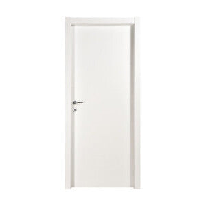 Porta Microtec 90x210 cm Bianco Reversibile con Telaio MDF e Guarnizione