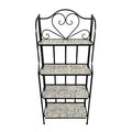 Scaffale Mosaico Lille 4 Ripiani 57X27Xh133 Cm