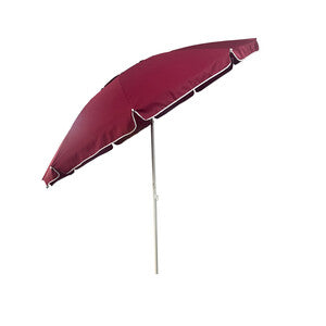 Shadeup Ombrellone Ø2,4m 10 Stecche Fibra Carbonio Bordeaux