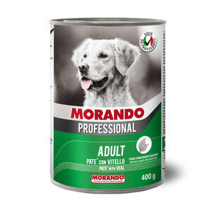 Morando Cibo Cane Patè Vitello 400g