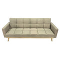 Divano Letto Cocoon 213x84x84 cm Beige