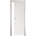 Porta Microtec Scorrevole Frassino Bianco 90x210