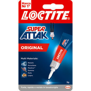 Loctite Super Attak Original Adesivo Istantaneo 3g Lotto 24 Pezzi