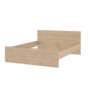 Letto Matrimoniale Naia 160x200 Cm Rovere Con Contenitore