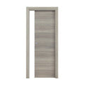 Microtec Porta Scorrevole Interno Muro Rovere Grigio 80x210 cm