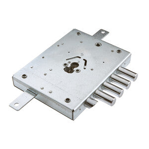 Atra NE42 Serratura Applicare Triplice Cilindro Sagomato Mano Sinistra Entrata 60mm