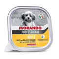Morando Cibo per Cani Paté Pollo e Tacchino 150g - Confezione da 22 Vaschette