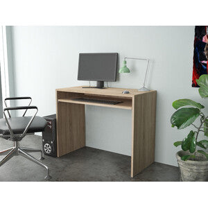 Kit Scrivania 90x45xH74 cm - 1 Ripiano Finitura Rovere