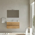 Mobile Bagno Easy 2C Sospeso 100 Rovere Naturale