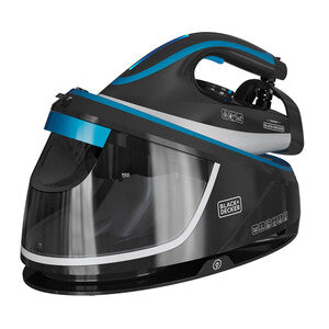Black+Decker Ferro da Stiro a Caldaia 2400W Piastra Ceramica Serbatoio 1,5L